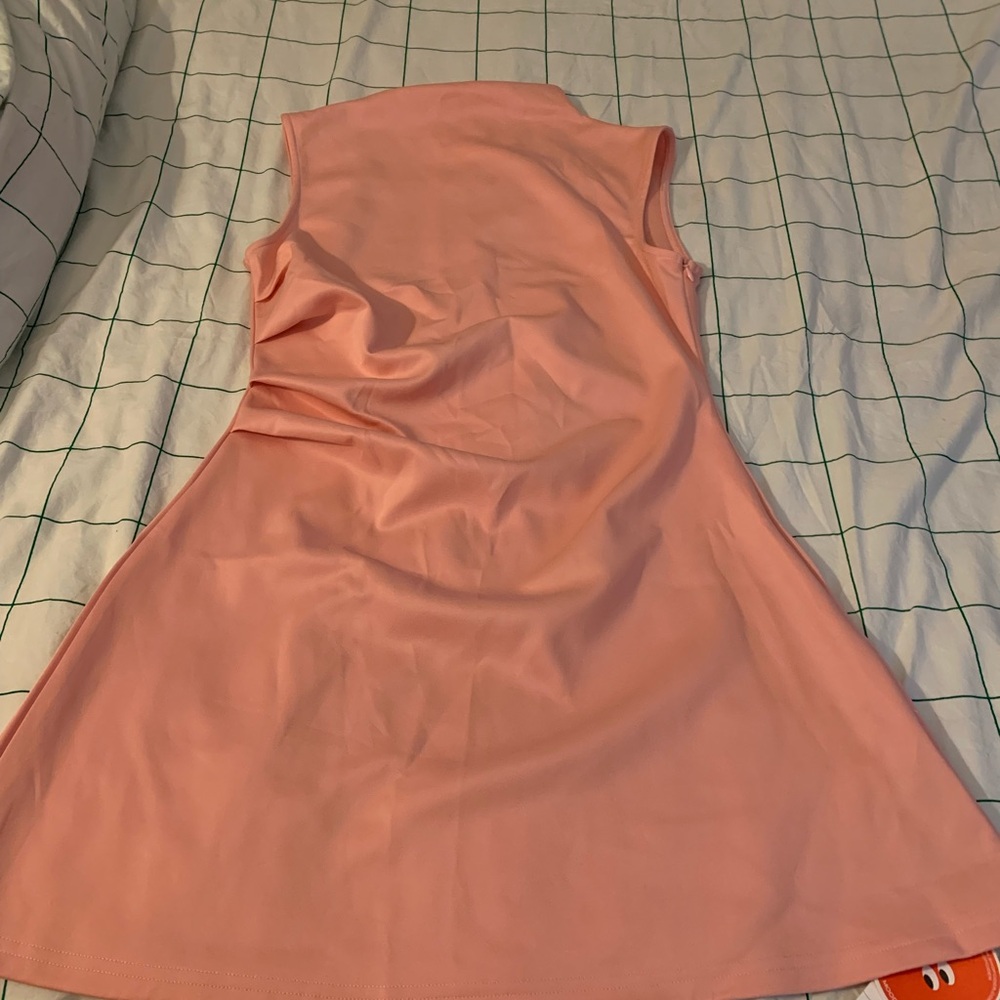 Cider Coral Mini Dress